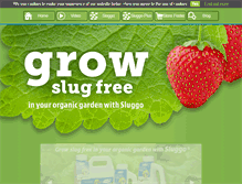 Tablet Screenshot of growslugfree.com